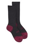 Bonds Explorer Thermal Crew Sock, 2-Pack, Black & Granita product photo View 03 S