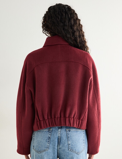 Zest Patch Pocket Jacket, Port product photo View 02 L