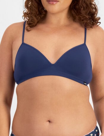 Bonds Match Its Wirefree Bra, Deep Denim product photo