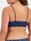 Bonds Match Its Wirefree Bra, Deep Denim product photo View 03 S