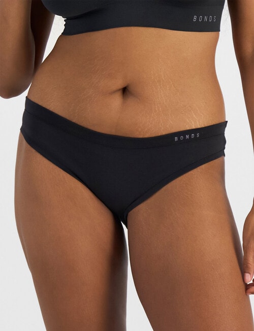 Bonds Flexies Bikini Brief, 2-Pack, Black product photo