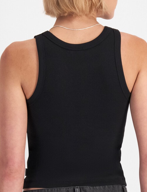 Bonds Rib Bra Tank Top, Nu Black product photo View 03 L
