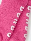 Bonds Pillow Feet Crew Sock, 1-Pack, Love Letter product photo View 03 S