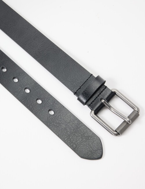L+L Roller Jeans Belt, Black product photo View 03 L