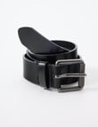 L+L Roller Jeans Belt, Black product photo