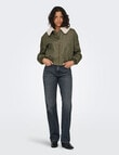ONLY Suri Washed Bomber Jacket, Kalamata product photo View 04 S