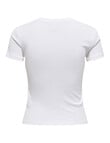ONLY Bina Organic Cotton Print Top, White product photo View 02 S