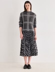 Jigsaw Gridlock Sweater, Charcoal product photo View 03 S
