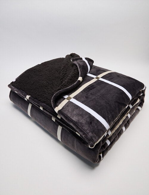 Haven Merit Fleece Sherpa Blanket product photo View 03 L