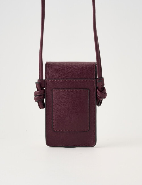 Whistle Phone Crossbody Bag, Cherry Lacquer product photo View 02 L