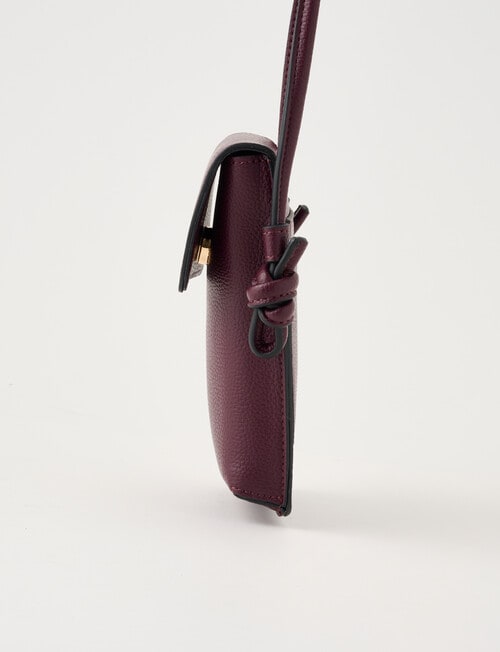 Whistle Phone Crossbody Bag, Cherry Lacquer product photo View 04 L