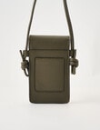 Whistle Phone Crossbody Bag, Olive product photo View 02 S