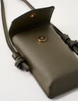 Whistle Phone Crossbody Bag, Olive product photo View 05 S