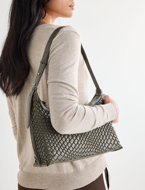 Whistle Weave Crossbody Bag, Sea Kelp product photo