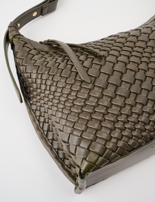 Whistle Weave Crossbody Bag, Sea Kelp product photo View 05 L