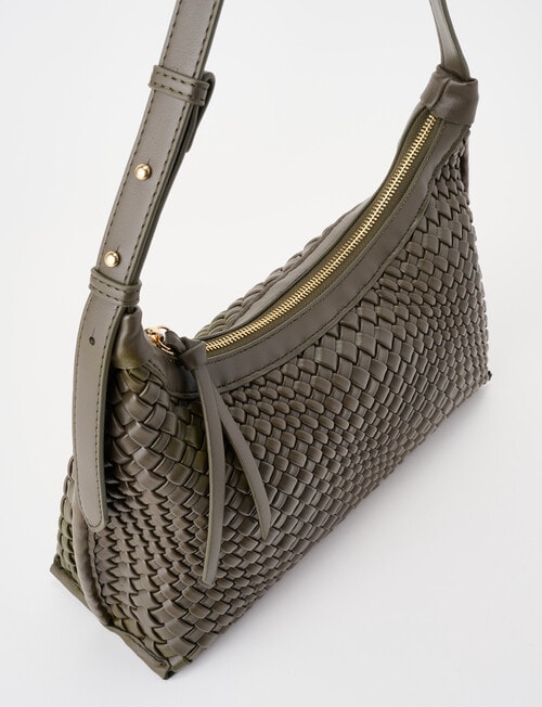Whistle Weave Crossbody Bag, Sea Kelp product photo View 06 L