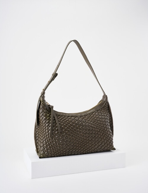 Whistle Weave Crossbody Bag, Sea Kelp product photo View 09 L