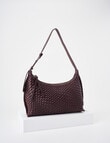 Whistle Weave Crossbody Bag, Cherry Lacquer product photo