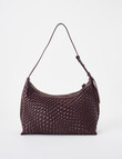 Whistle Weave Crossbody Bag, Cherry Lacquer product photo View 02 S