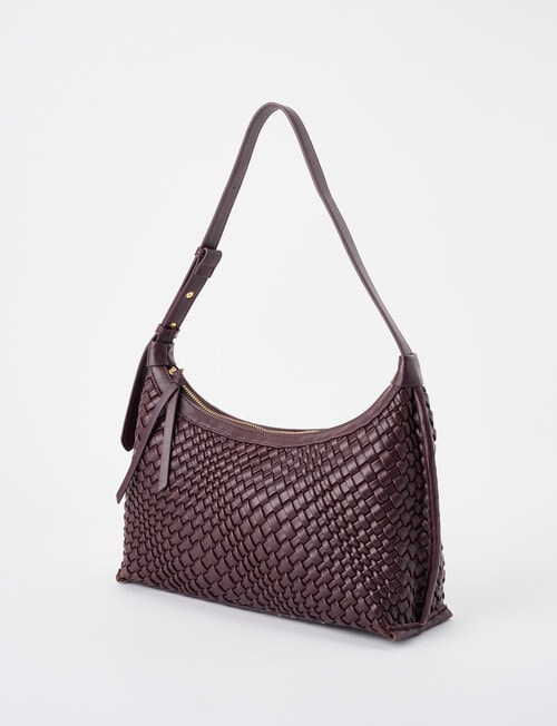 Whistle Weave Crossbody Bag, Cherry Lacquer product photo View 03 L