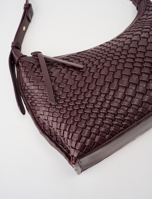 Whistle Weave Crossbody Bag, Cherry Lacquer product photo View 05 L