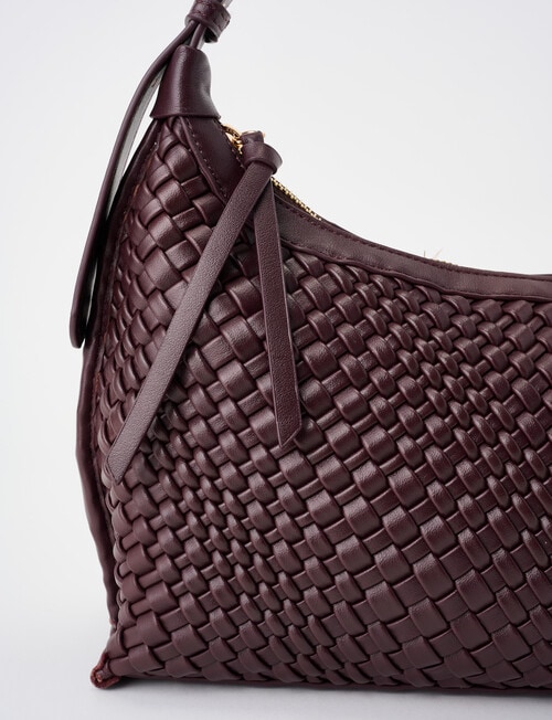 Whistle Weave Crossbody Bag, Cherry Lacquer product photo View 07 L
