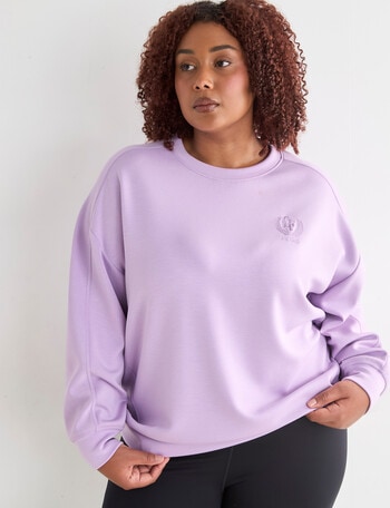 Superfit Curve Premium Crew Sweat, Lavender product photo
