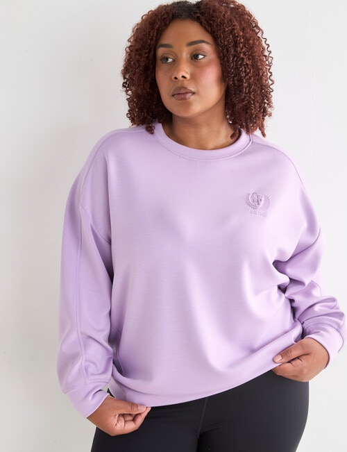 Superfit Curve Premium Crew Sweat, Lavender product photo