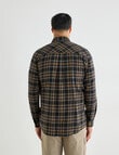 Kauri Trail Rusty Long Sleeve Shirt, Black product photo View 02 S