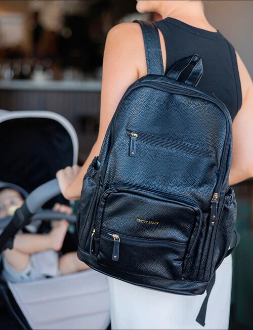 Pretty Brave Chloe Backpack, Black product photo View 04 L