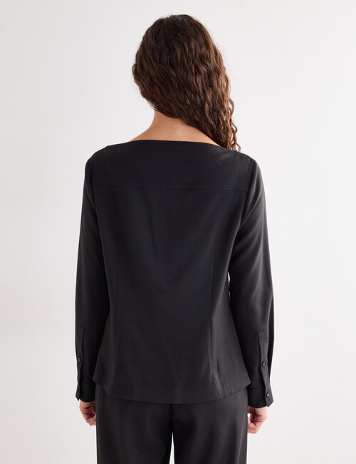 Mineral Quinn Suiting Shirt, Black product photo View 02 L