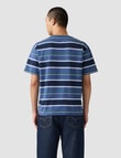 Levis Red Tab Vintage Crew Tee, Pecos Stripe Sunshine product photo View 02 S