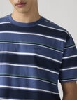 Levis Red Tab Vintage Crew Tee, Pecos Stripe Sunshine product photo View 03 S