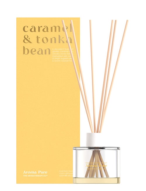 The Aromatherapy Co. Aroma Pure Diffuser, 120ml, Caramel & Tonka Bean product photo