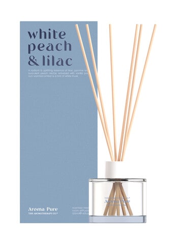 The Aromatherapy Co. Aroma Pure Diffuser, 120ml, White Peach & Lilac product photo