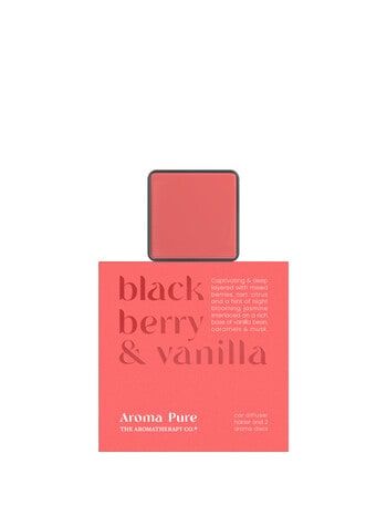 The Aromatherapy Co. Aroma Pure Car Diffuser, Blackberry & Vanilla product photo