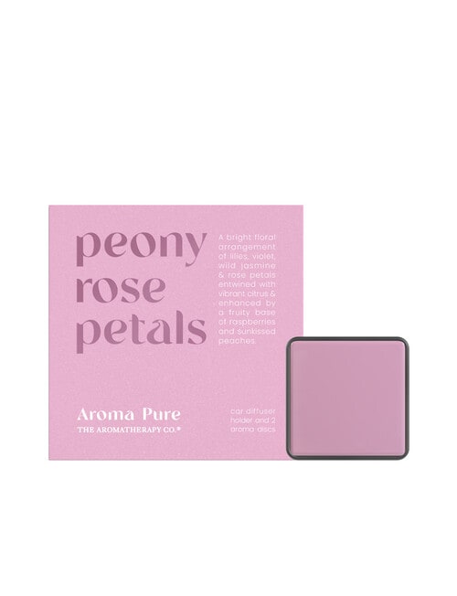 The Aromatherapy Co. Aroma Pure Car Diffuser, Peony Rose Petals product photo View 02 L