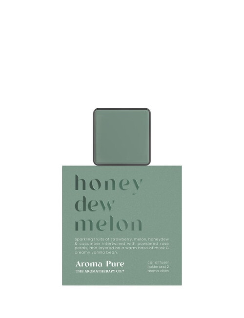 The Aromatherapy Co. Aroma Pure Car Diffuser, Honeydew Melon product photo