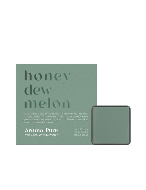 The Aromatherapy Co. Aroma Pure Car Diffuser, Honeydew Melon product photo View 02 L