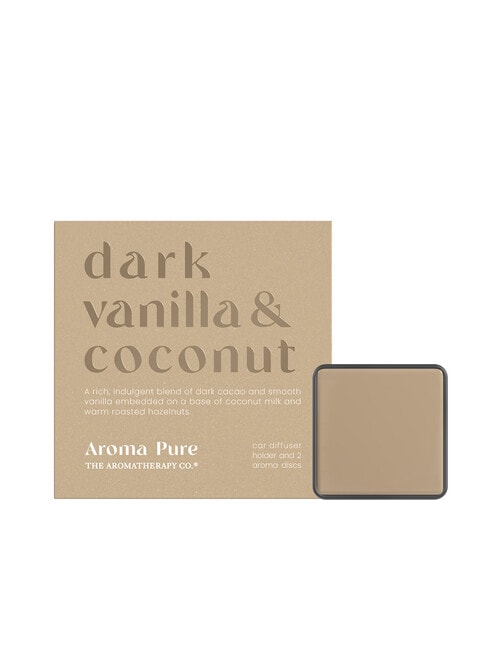 The Aromatherapy Co. Aroma Pure Car Diffuser, Dark Vanilla & Coconut product photo View 02 L