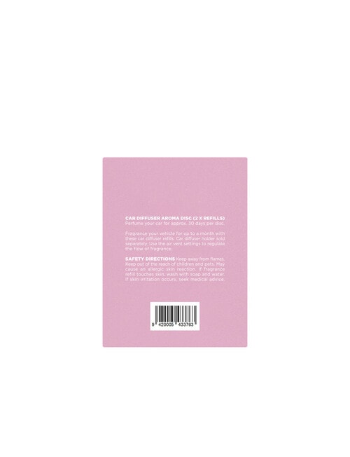 The Aromatherapy Co. Aroma Pure Car Diffuser, Refill Pack x2, Peony Rose Petals product photo View 29 L