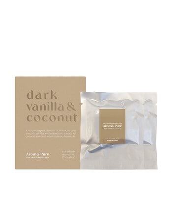 The Aromatherapy Co. Aroma Pure Car Diffuser, Refill Pack x2, Dark Vanilla & Coconut product photo