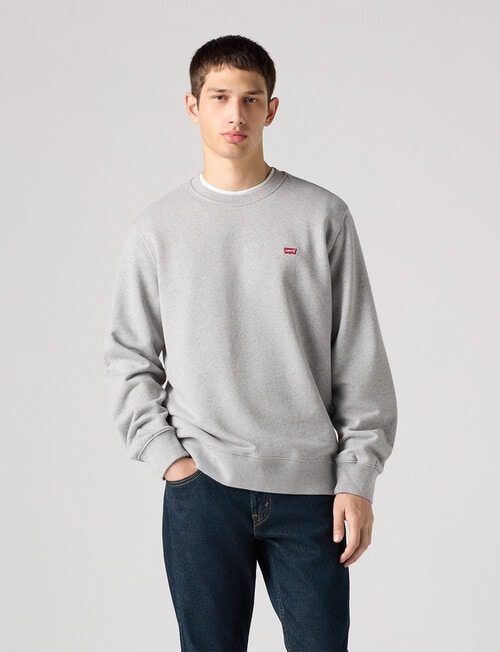 Levis The Original HM Crew Sweat, Grey Heather product photo
