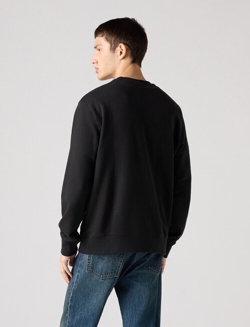 Levis The Original HM Crew Sweat, Mineral Black product photo View 02 L