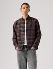 Levis Authentic Button Down Shirt, Choc Plaid product photo