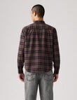 Levis Authentic Button Down Shirt, Choc Plaid product photo View 02 S