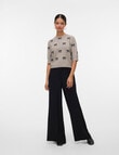 Vero Moda Doffy Intarsia Pullover, Moon Rock Bows product photo View 04 S