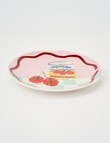 Porto Valentina Side Plate, 20cm, Tomato product photo View 02 S