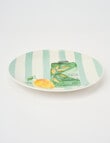 Porto Valentina Side Plate, 20cm, Olive Oil product photo View 02 S