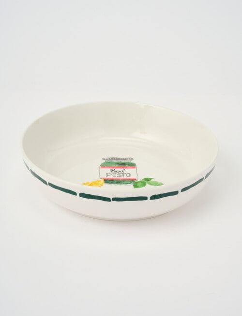 Porto Valentina Dinner Bowl, 21.5cm, Pesto product photo View 02 L
